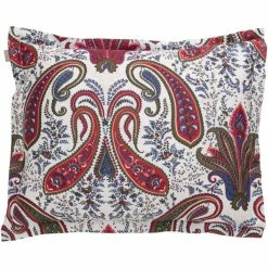 Bestes Angebot ? GANT Key West Paisley Kopfkissenbezug Aus Baumwollsatin - 40x80 Cm - Red ?