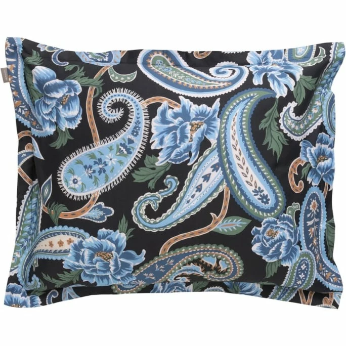 Großhandel ✔️ GANT Painted Paisley Kopfkissenbezug Aus Baumwollsatin - 40x80 Cm - Evening Blue ? 1 Großhandel ✔️ GANT Painted Paisley Kopfkissenbezug Aus Baumwollsatin - 40x80 Cm - Evening Blue ?
