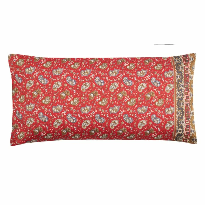 Coupon ? Bassetti IMPERIA Kopfkissen-Bezug Aus Baumwollsatin - 40x80 Cm - R1-rot ✨ 2 Coupon ? Bassetti IMPERIA Kopfkissen-Bezug Aus Baumwollsatin - 40x80 Cm - R1-rot ✨ – Bild 2