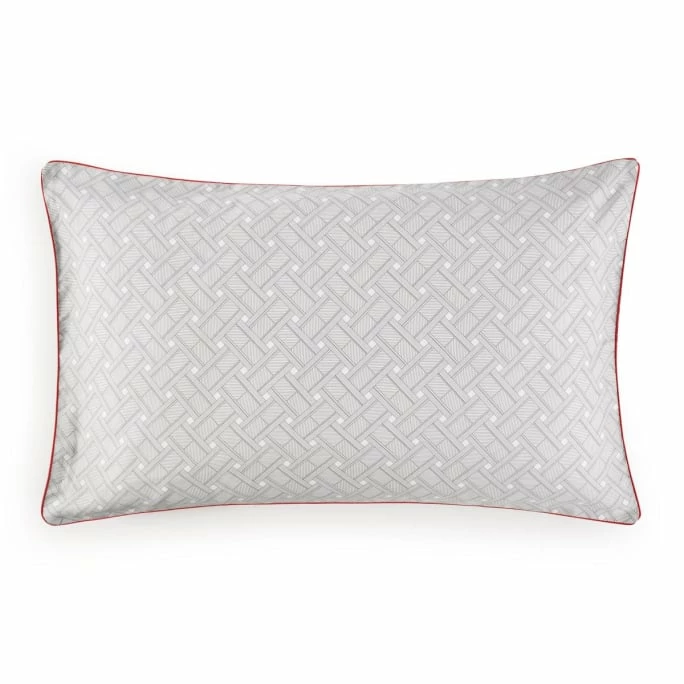 Budget ✔️ Tommy Hilfiger Flag Monogram Kopfkissen-Bezug - 40x80 Cm - Grey ? 2 Budget ✔️ Tommy Hilfiger Flag Monogram Kopfkissen-Bezug - 40x80 Cm - Grey ? – Bild 2