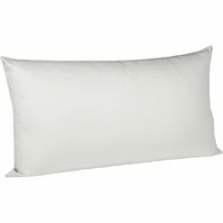 Coupon ? Fleuresse Lech Kopfkissenbezug Aus Flanell - 40x80 Cm - Silver ?