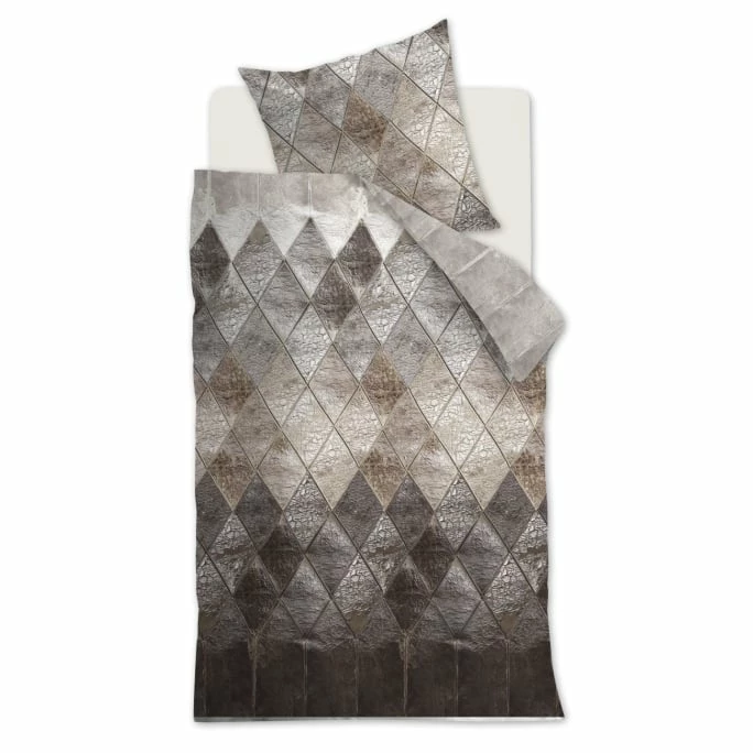 Neu ? At Home Leather Bettwäsche - 80x80 Cm - Natural ? 1 Neu ? At Home Leather Bettwäsche - 80x80 Cm - Natural ?