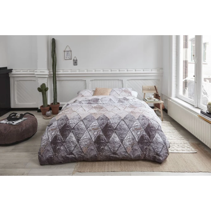 Neu ? At Home Leather Bettwäsche - 80x80 Cm - Natural ? 2 Neu ? At Home Leather Bettwäsche - 80x80 Cm - Natural ? – Bild 2