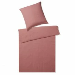 Brandneu ? Elegante Breeze Kissenbezug Aus Leinen - 80x80 Cm - Ziegel ?