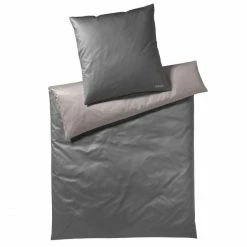 Blitzangebot ⭐ JOOP! Micro Pattern Bettwäsche Aus Mako-Satin - 80x80 Cm - Smoke ❤️