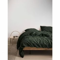 Am billigsten ? Marc O'Polo Valka Kopfkissen-Bezug Aus Leinen - 40x40 Cm - Deep Green ⭐ -Lexington Shop unnamed file 1154