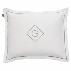Bester Verkauf ? GANT SATEEN G Kopfkissenbezug - 40x40 Cm - Elephant Grey ?