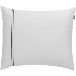 Coupon ? GANT Sateen Stitch Kopfkissenbezug Aus Baumwollsatin - 40x80 Cm - White ?