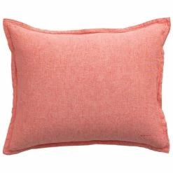 Aktion ? GANT COTTON LINEN Kopfkissenbezug - 40x80 Cm - Strong Coral ?