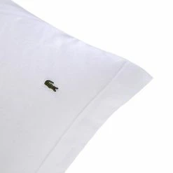 Aktion ? Lacoste L PIQUE Kopfkissenbezug - 40x80 Cm - Blanc ? -Lexington Shop unnamed file 1222