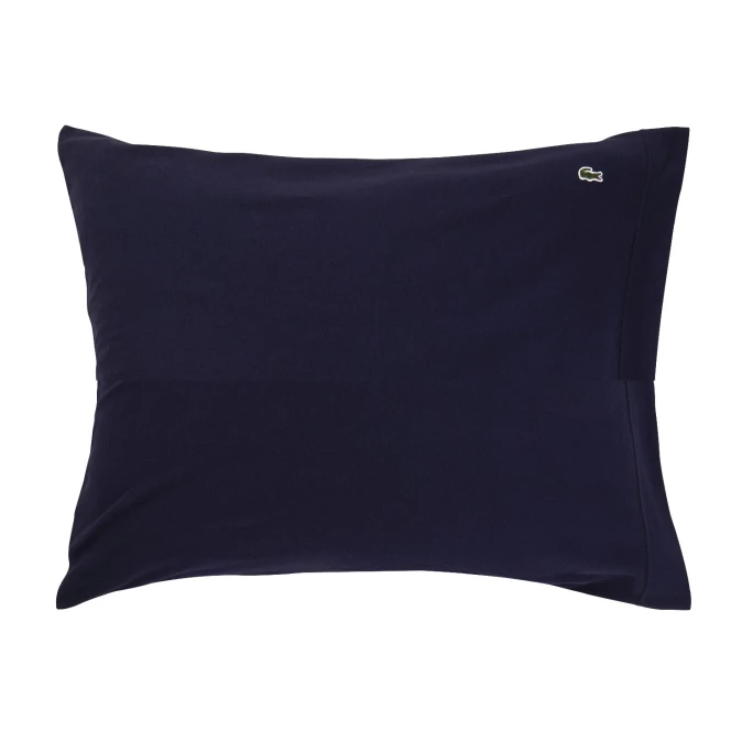 Auslauf ? Lacoste L PIQUE Kopfkissenbezug - 40x80 Cm - Marine ? 1 Auslauf ? Lacoste L PIQUE Kopfkissenbezug - 40x80 Cm - Marine ?