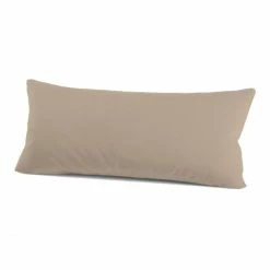 Auslauf ❤️ Schlafgut Mako-Jersey 15101 Kissenbezug - 40x80 Cm - Taupe ?