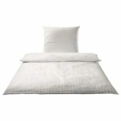 Am billigsten ✔️ Elegante Chelsea Bettwäsche Aus Web-Seersucker - 40x80 Cm - Wollweiß ?