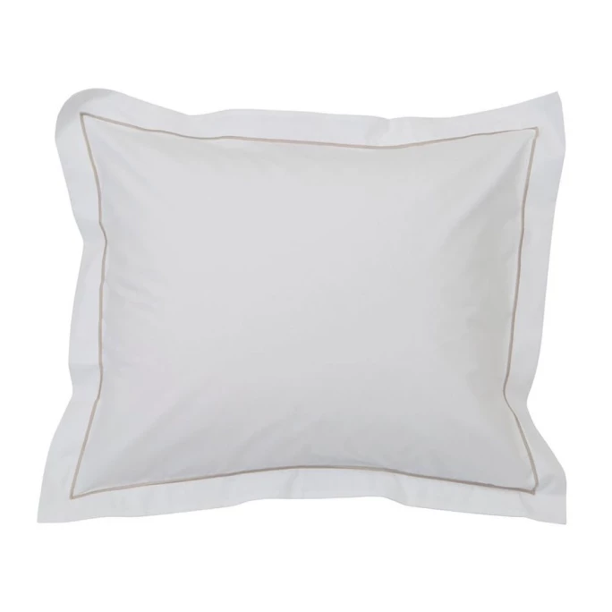 Bester Verkauf ? LEXINGTON Hotel Percale Kopfkissen-Bezug - 40x80 Cm - White/light Beige ? 1 Bester Verkauf ? LEXINGTON Hotel Percale Kopfkissen-Bezug - 40x80 Cm - White/light Beige ?