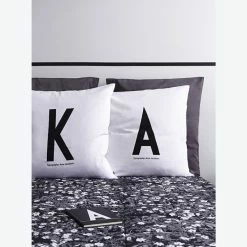 Großhandel ⭐ Design Letters Personal Kissenhülle Mit Buchstabe - 80x80 Cm - I - White ? -Lexington Shop unnamed file 134