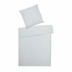 Beste Bewertungen von ? Elegante Breeze Bettwäsche Aus Halbleinen - 80x80 Cm - Blassgrün ?