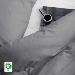 Top 10 ? Damai Bio Organic Satin Kopfkissen-Bezug 2er Set - 80x80 Cm - Anthracite ? -Lexington Shop unnamed file 1367