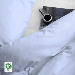 Auslauf ? Damai Bio Organic Satin Kopfkissen-Bezug 2er Set - 80x80 Cm - Sky Blue ? 5 Auslauf ? Damai Bio Organic Satin Kopfkissen-Bezug 2er Set - 80x80 Cm - Sky Blue ? -Lexington Shop unnamed file 1370