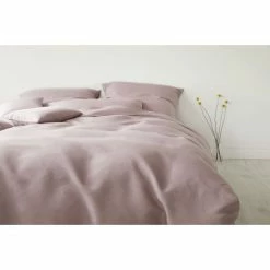 Großhandel ? Elegante Breeze Kopfkissenbezug Aus Halbleinen - 40x80 Cm - Blush ? -Lexington Shop unnamed file 1404