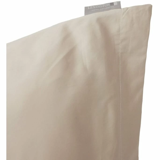 Neu ✔️ Lexington Hotel Satin Kopfkissen-Bezug - 40x40 Cm - Light Sand ? 2 Neu ✔️ Lexington Hotel Satin Kopfkissen-Bezug - 40x40 Cm - Light Sand ? – Bild 2