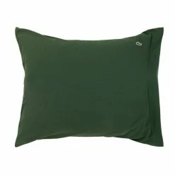 Neu ? Lacoste L PIQUE Kopfkissenbezug - 40x80 Cm - Vert ❤️
