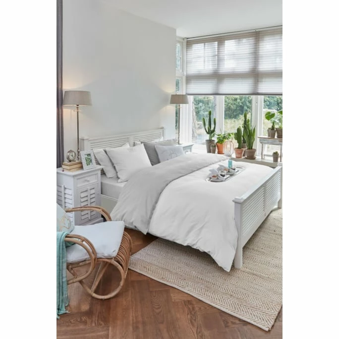 Coupon ? Riviera Maison Rivièra Maison Long Bay Kopfkissenbezug - 80x80 Cm - Light Grey ? 2 Coupon ? Riviera Maison Rivièra Maison Long Bay Kopfkissenbezug - 80x80 Cm - Light Grey ? – Bild 2