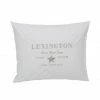 Auslauf ? LEXINGTON Hotel Embroidery Perkal Kopfkissen-Bezug - 50x70 Cm - White/light Beige ? -Lexington Shop unnamed file 157