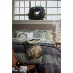 Aktion ? Lexington Holly Printed Kopfkissenbezug Aus Baumwoll-Satin - 40x80 Cm - White/green ? -Lexington Shop unnamed file 162