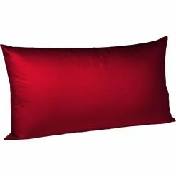 Brandneu ? Fleuresse Lech Kopfkissenbezug Aus Flanell - 40x80 Cm - Red ✔️