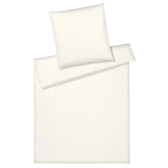 Billig ? Elegante Circle Mako-Satin Kopfkissenbezug - 40x80 Cm - Wollweiß ? 1 Billig ? Elegante Circle Mako-Satin Kopfkissenbezug - 40x80 Cm - Wollweiß ?