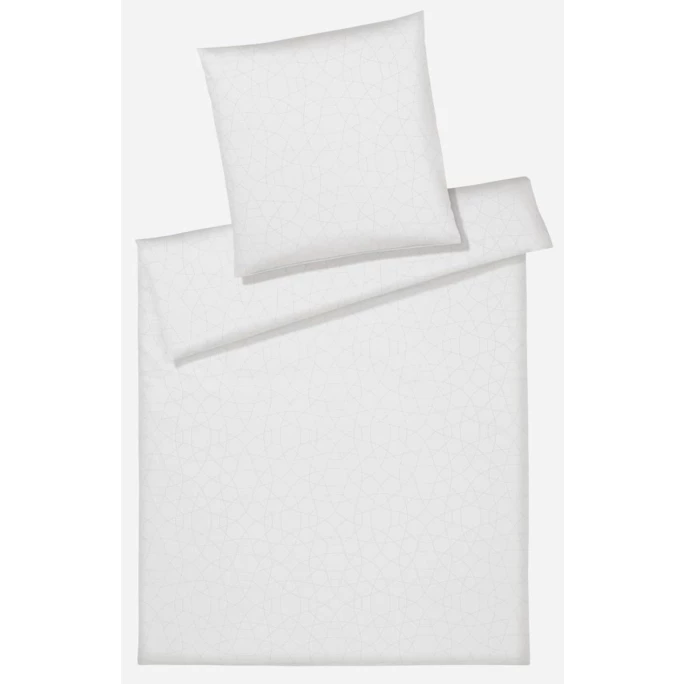 Billig ? Elegante Circle Mako-Satin Kopfkissenbezug - 80x80 Cm - Weiß ? 1 Billig ? Elegante Circle Mako-Satin Kopfkissenbezug - 80x80 Cm - Weiß ?