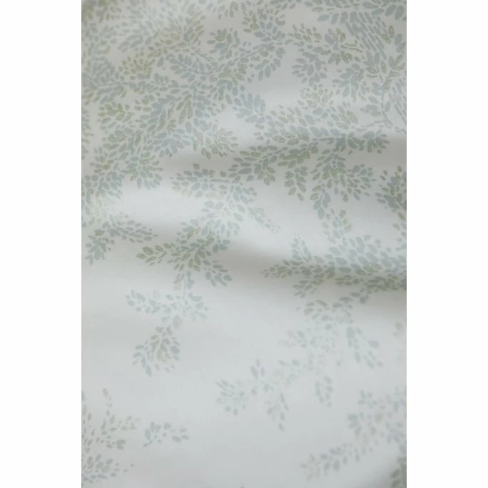 Brandneu ? Elegante Forest Kopfkissenbezug Aus Mako-Satin - 40x80 Cm - Hellgrün ? 3 Brandneu ? Elegante Forest Kopfkissenbezug Aus Mako-Satin - 40x80 Cm - Hellgrün ? – Bild 3