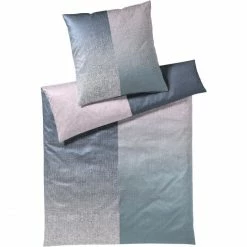 Großhandel ⭐ Elegante Match Kopfkissenbezug Aus Mako-Satin - 40x80 Cm - Rauchblau ?