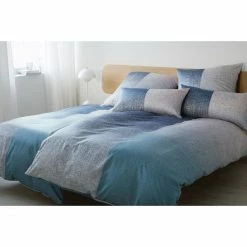 Großhandel ⭐ Elegante Match Kopfkissenbezug Aus Mako-Satin - 40x80 Cm - Rauchblau ? -Lexington Shop unnamed file 213