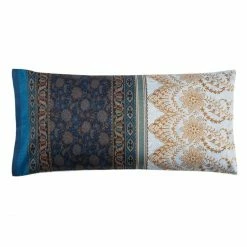 Am billigsten ? Bassetti ORISTANO Kopfkissen-Bezug Aus Baumwollsatin - 40x80 Cm - B1-blau ⭐
