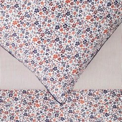 Auslauf ? Tommy Hilfiger Wild Flowers Kopfkissen-Bezug - 40x80 Cm - Wine ? -Lexington Shop unnamed file 263