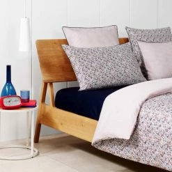 Auslauf ? Tommy Hilfiger Wild Flowers Kopfkissen-Bezug - 40x80 Cm - Wine ? -Lexington Shop unnamed file 265