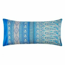 Budget ? Bassetti PIAZZA DUCALE Kopfkissenbezug - 40x80 Cm - C1 - Türkis ?