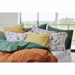 Billig ? Lexington Multi Color Printed Cotton Sateen Kopfkissen-Bezug - 80x80 Cm - White Multi ? -Lexington Shop unnamed file 300