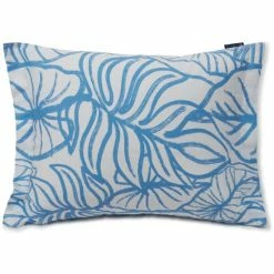 Brandneu ? Lexington Printed Sateen Kopfkissen-Bezug - 40x80 Cm - White/blue ?