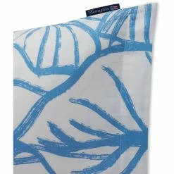 Brandneu ? Lexington Printed Sateen Kopfkissen-Bezug - 40x80 Cm - White/blue ? -Lexington Shop unnamed file 326