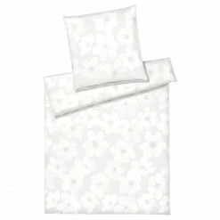 Schlussverkauf ? Elegante Generous Mako-Satin Kopfkissenbezug - 80x80 Cm - Weiß ✔️