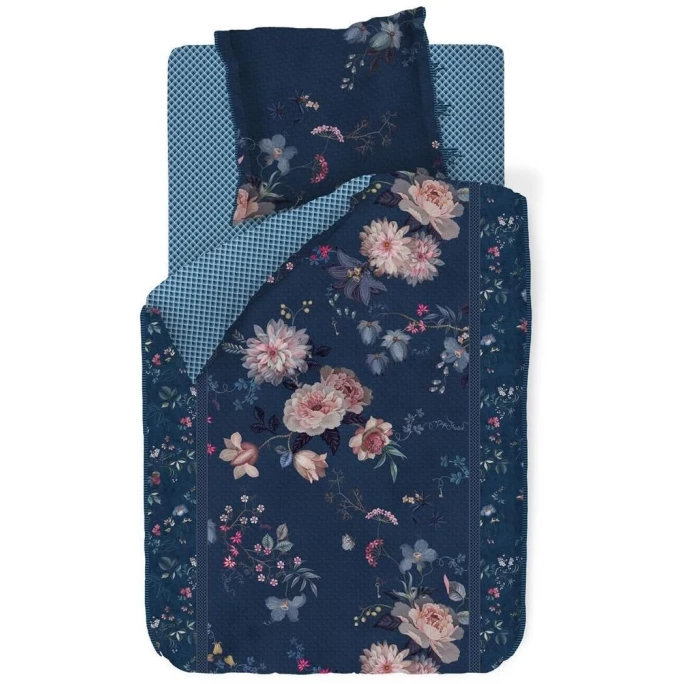Neu ? Pip Studio Tokyo Bouquet Kopfkissenbezug - 40x80 Cm - Dunkelblau ? 1 Neu ? Pip Studio Tokyo Bouquet Kopfkissenbezug - 40x80 Cm - Dunkelblau ?