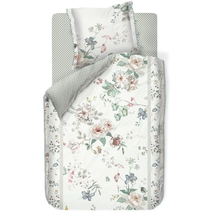 Blitzangebot ✔️ Pip Studio Tokyo Bouquet Kopfkissenbezug - 40x80 Cm - Weiß ⭐ 1 Blitzangebot ✔️ Pip Studio Tokyo Bouquet Kopfkissenbezug - 40x80 Cm - Weiß ⭐