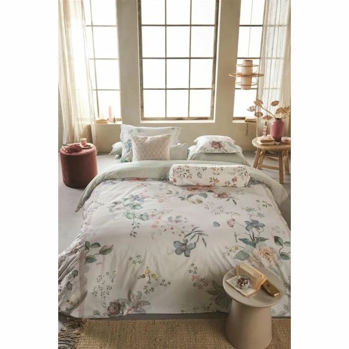 Blitzangebot ✔️ Pip Studio Tokyo Bouquet Kopfkissenbezug - 40x80 Cm - Weiß ⭐ 2 Blitzangebot ✔️ Pip Studio Tokyo Bouquet Kopfkissenbezug - 40x80 Cm - Weiß ⭐ – Bild 2