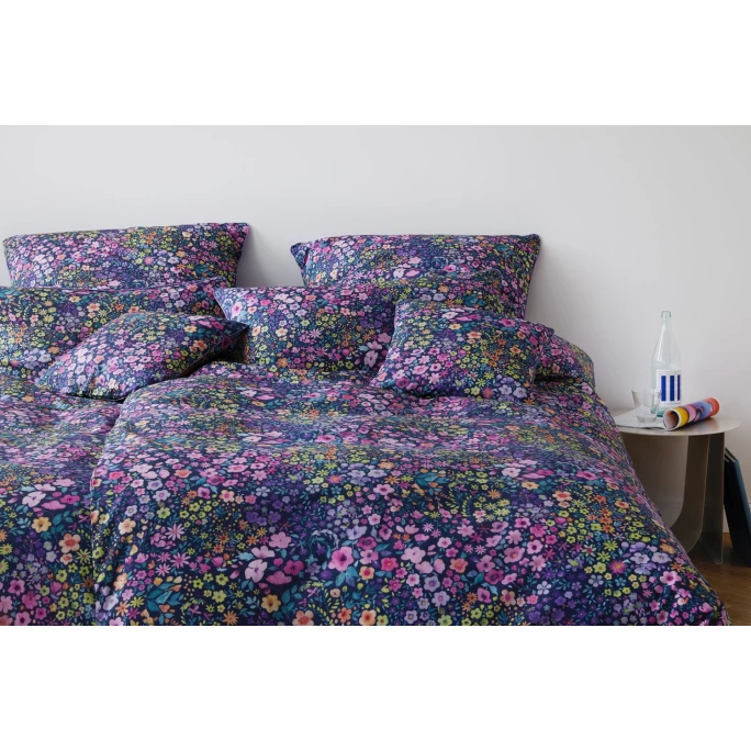 Großhandel ? Elegante Joy Kopfkissenbezug Aus Mako-Batist - 40x80 Cm - Anthra ? 2 Großhandel ? Elegante Joy Kopfkissenbezug Aus Mako-Batist - 40x80 Cm - Anthra ? – Bild 2