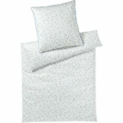 Bester Verkauf ? Elegante Olive Kopfkissenbezug Aus Mako-Satin - 40x80 Cm - Bleu ?