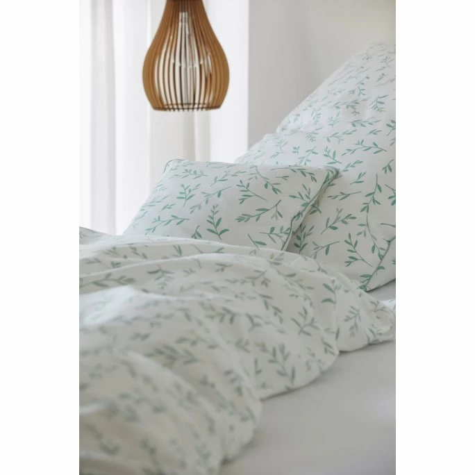 Bestes Angebot ? Elegante Olive Kopfkissenbezug Aus Mako-Satin - 40x80 Cm - Olivgrün ? 2 Bestes Angebot ? Elegante Olive Kopfkissenbezug Aus Mako-Satin - 40x80 Cm - Olivgrün ? – Bild 2