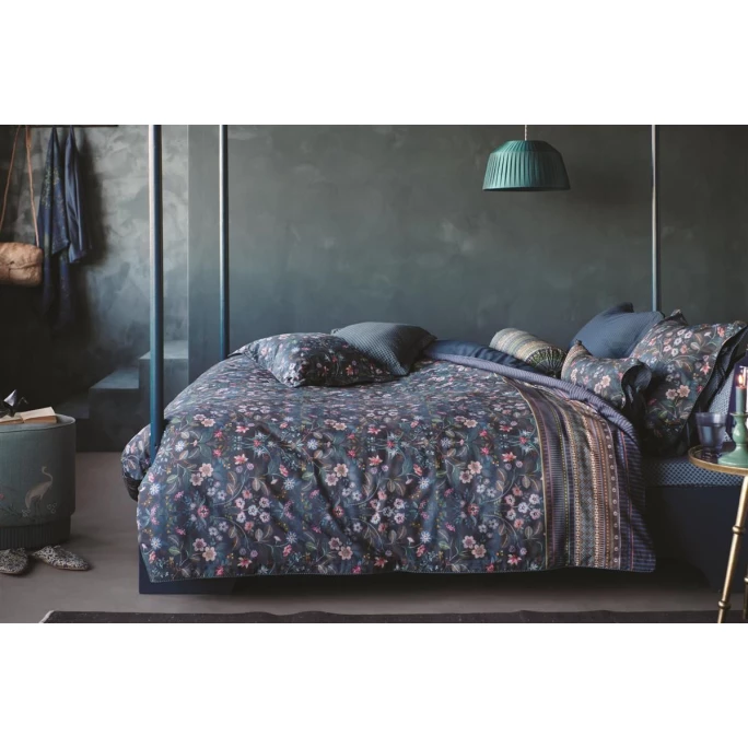 Brandneu ? Pip Studio Mirrorama Kopfkissenbezug Aus Baumwoll-Perkal - 40x80 Cm - Dunkelblau ? 3 Brandneu ? Pip Studio Mirrorama Kopfkissenbezug Aus Baumwoll-Perkal - 40x80 Cm - Dunkelblau ? – Bild 3