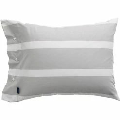 Bestpreis ? GANT OXFORD STRIPE Kopfkissenbezug - 80x80 Cm - Grey ⌛